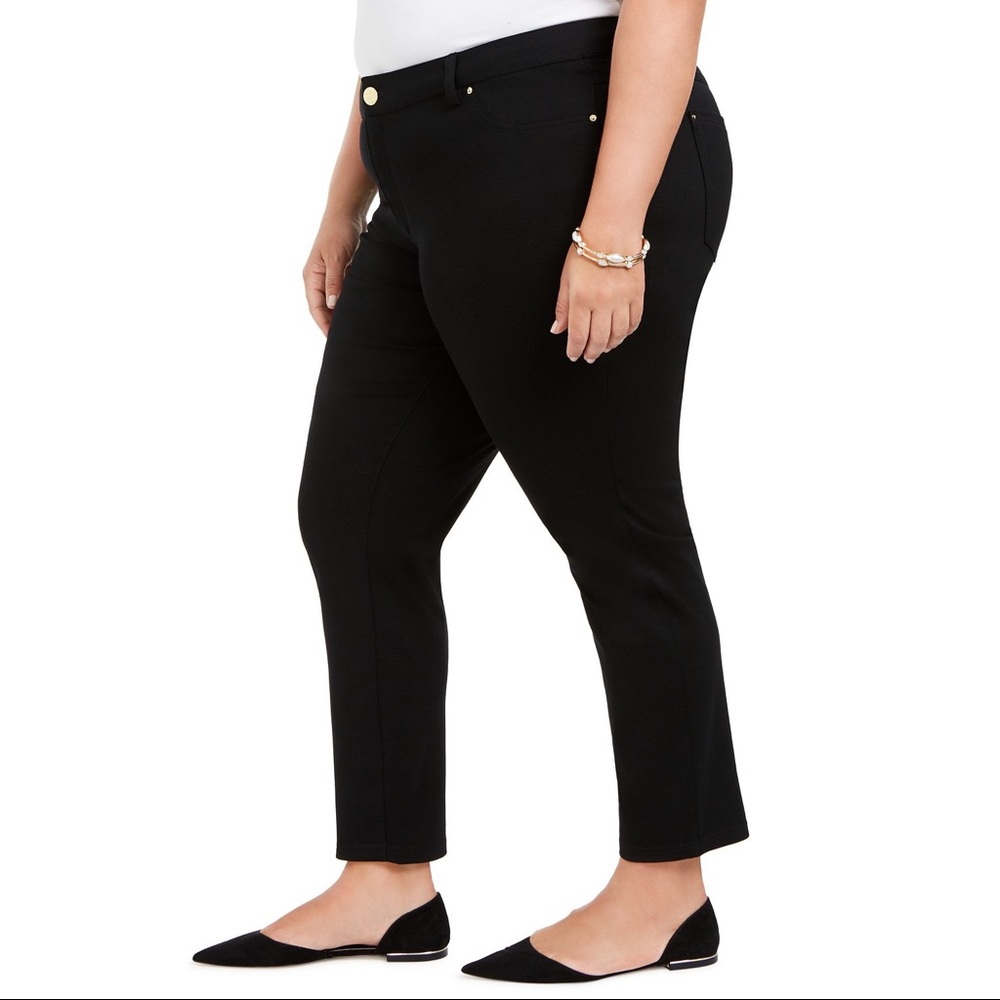 I.N.C. Plus Size Five-Pocket Skinny Pants